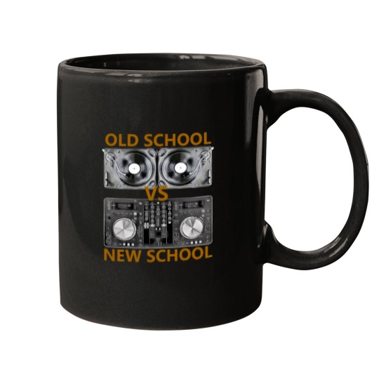 Discover Old School DJ VS New School DJ HouseDance Music Mugs