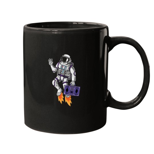 Discover Funny Gilr , Best Gift , Happy SPACE , MOON Classic Mugs