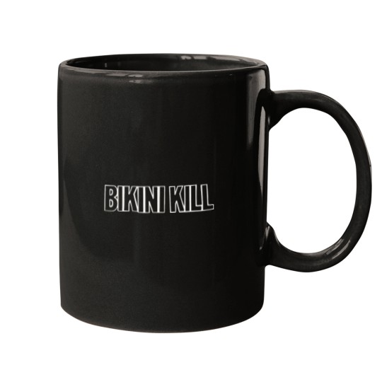 Discover Bikini Kill Text Mugs