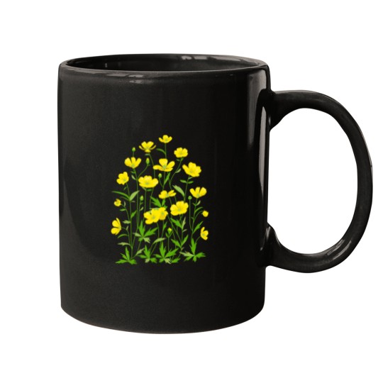 Discover Wildflowers Pattern 2 Classic Mugs