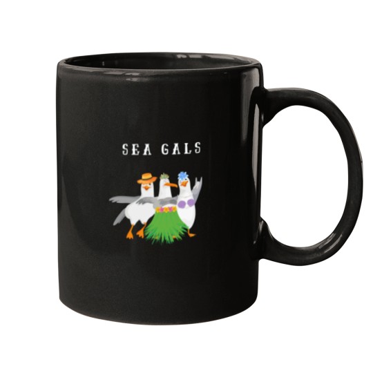 Discover Sea Gals Seagulls Active Mugs