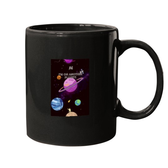 Discover I'M ON ANOTHER PLANET Classic Mugs