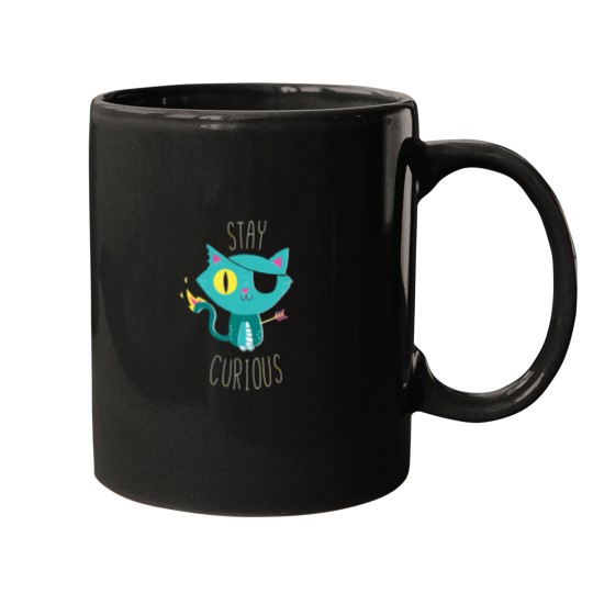 Discover Stay Curious Mugs