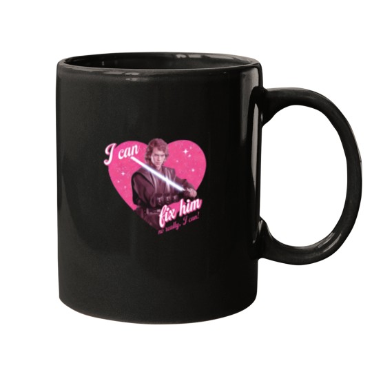 Discover I Can Fix Him (No Really I Can) Anakin Mugs, Skywalker Mugs