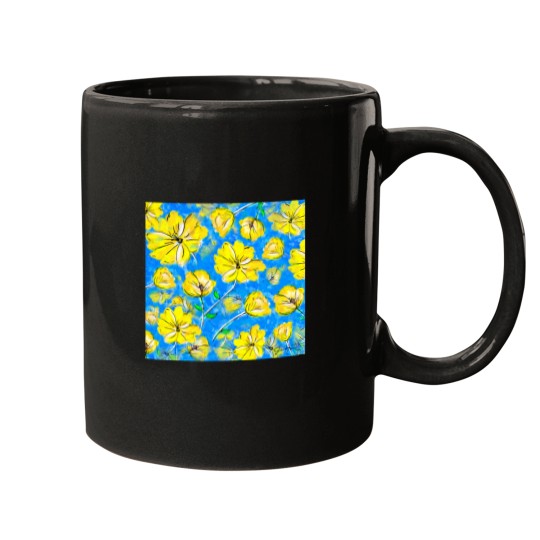 Discover Yellow Flowers by Jan Marvin Essential Mugs