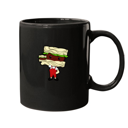 Discover Noodle Burger Boy Mugs