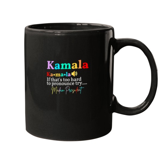 Discover Madam President Mug - Support Kamala Harris in 2024