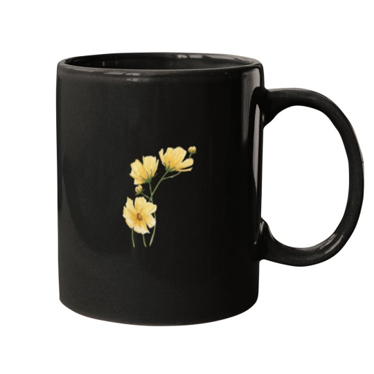 Discover Yellow Cosmo Flower Classic Mugs