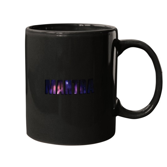 Discover Cosmic Sound Spiritualized Mantra With Galaxy Texture Classic Mugs