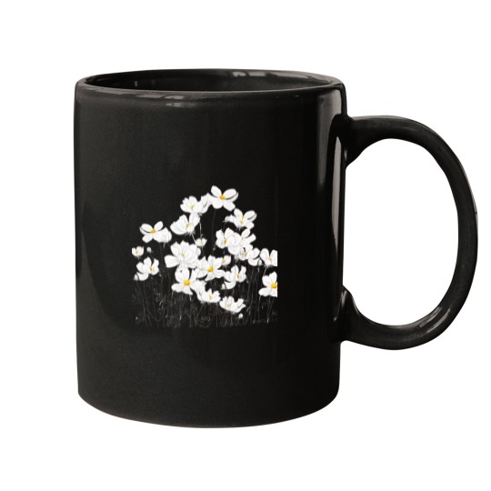 Discover hand painted cosmos filed in watercolor and ink  Classic Mugs