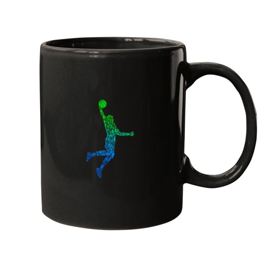 Discover Basketball Player Dunking Symbols Boys Kids Men Mugs