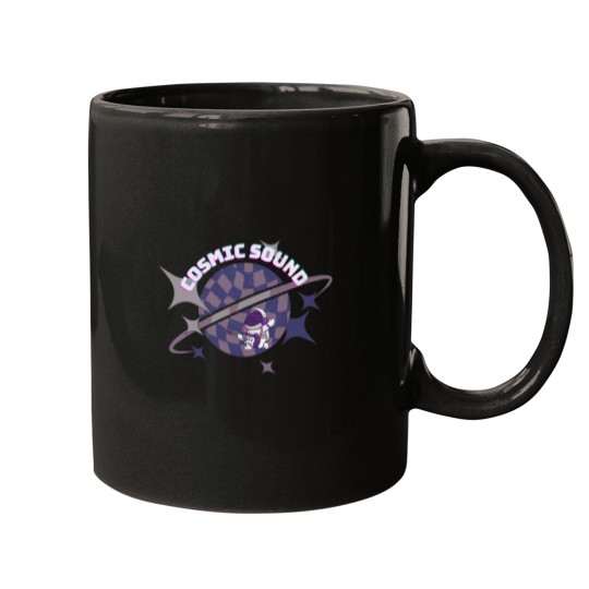 Discover COSMIC SOUND ASTRONAUT RETRO CLASSIC Mugs