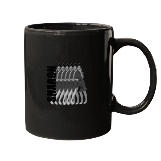 Discover Sharon Tate Tease Repeat Black Active Mugs
