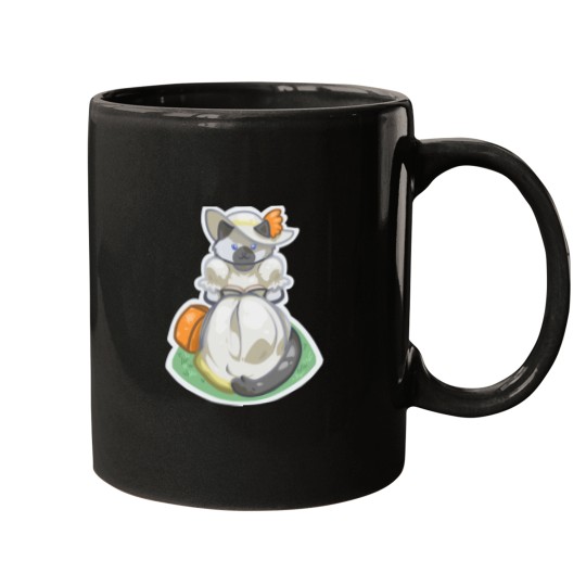 Discover Sapphire Neko Atsume Classic Mugs