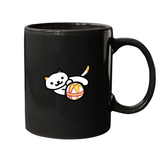 Discover Neko atsume - Playful Cat Classic Mugs