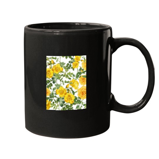 Discover Nature Flowers Graphic Mugs