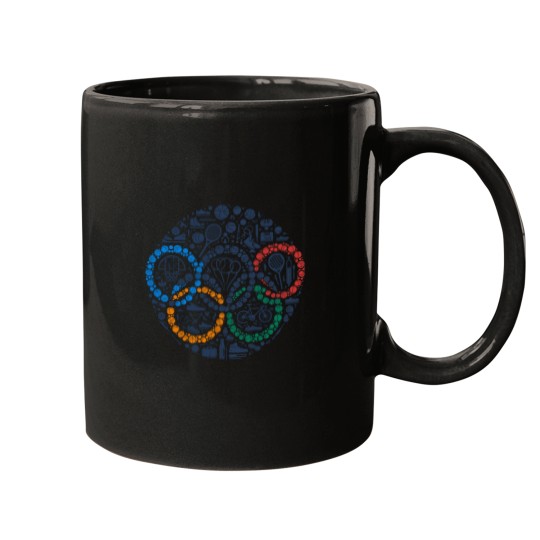 Discover sports symbol Classic Mugs