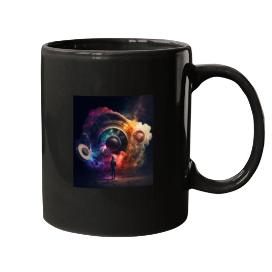 Discover cosmic sound Classic Mugs