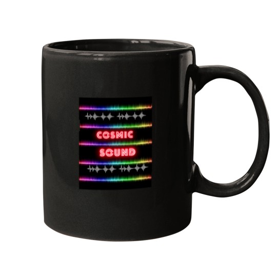 Discover Cosmic Sound Art design Essential Mugs