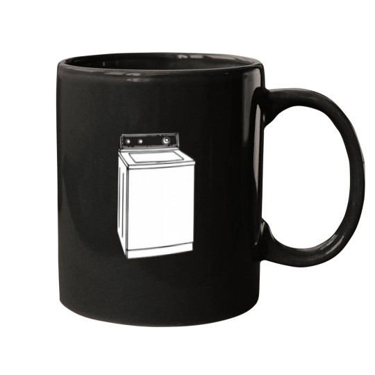 Discover White Machine Mugs