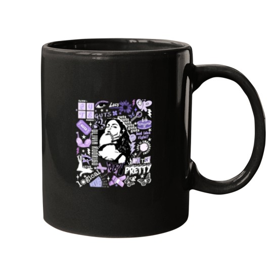 Discover Olivia Rodrigo Guts Mugs, Guts Tour 2024 Mugs
