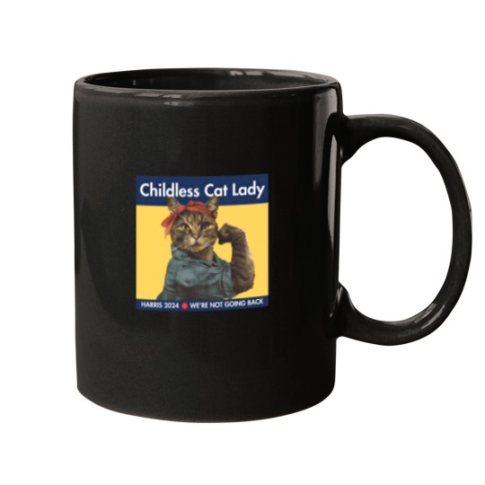 Discover Harris 2024 Mugs | Childless Cat Lady | Kamala Harris Mugs