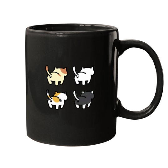 Discover Neko Atsume - Butts Classic Mugs