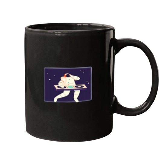 Discover cosmic sound dj astronaut t Classic Mugs