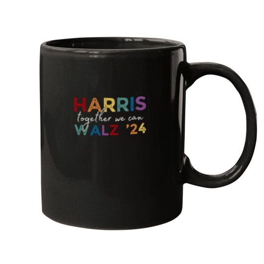Discover Harris Walz V-Neck, Mugs, Mugs, Harris Walz 2024, Kamala Mugs