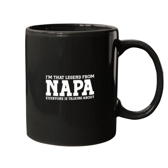 Discover Napa Hometown CA Californiass Home Roots Funny City Napa Mugs