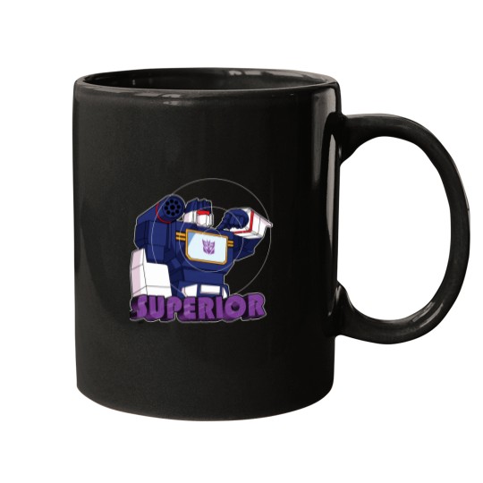 Discover Soundwave Superior (bust) - for dark shirts Essential Mugs