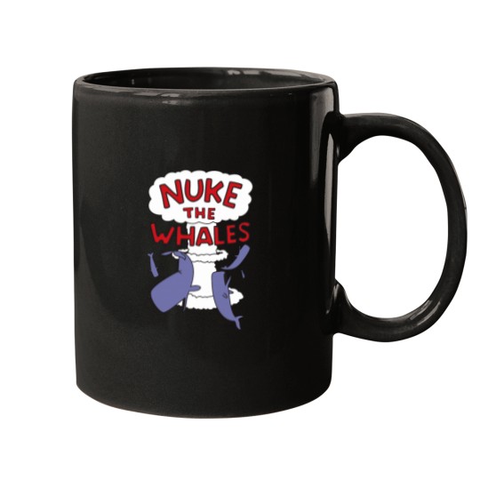 Discover Nuke the whales Classic Mugs