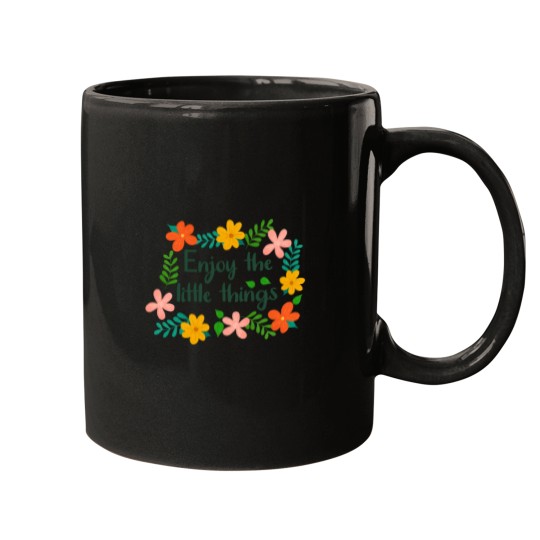Discover Floral Enjoy the little things Mugs