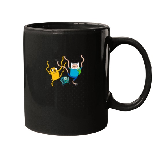 Discover Finn Jake BMO Party Mugs
