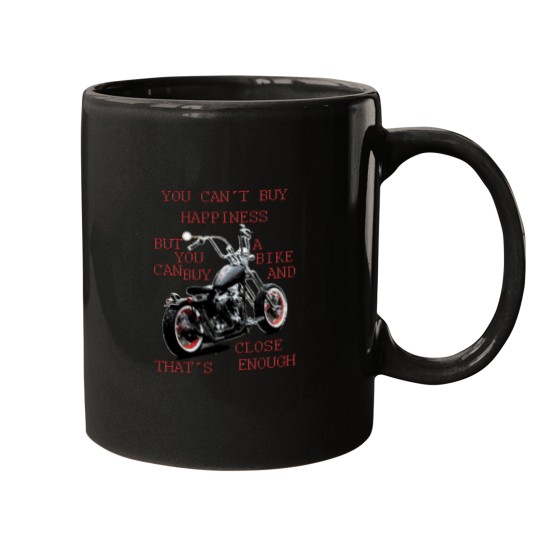 Discover You Can't Buy Happiness Mugs