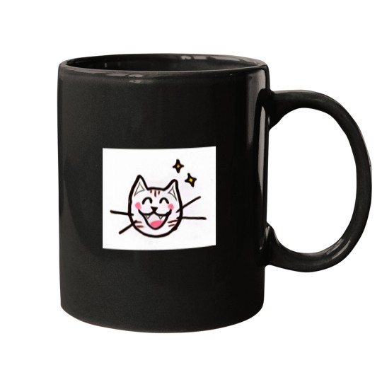 Discover smiling cat Mugs