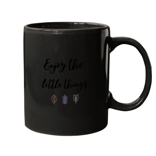 Discover Enjoy the little things Classic Mugs