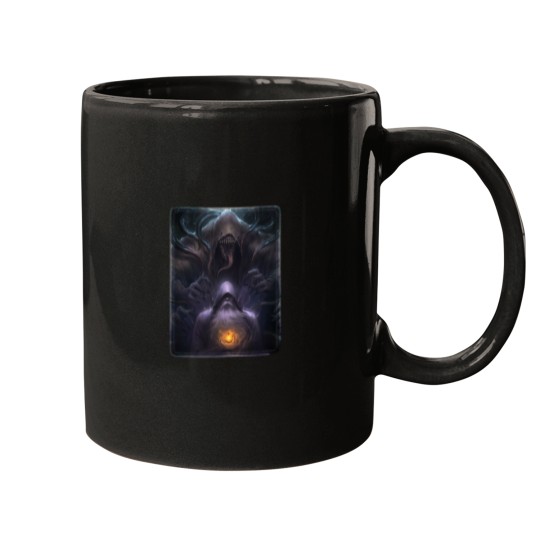 Discover beautiful model Poe Elder Shaper Duo Fan Art Halloween Mugs