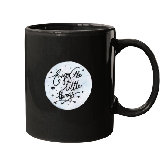 Discover Enjoy The Little Things Quote by MDM Mugs