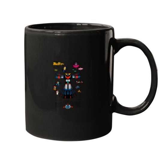 Discover 189b Grendizer DaVinci Color Mugs