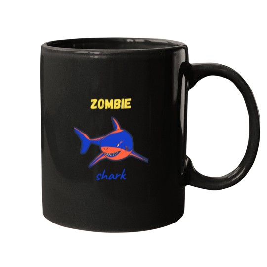 Discover Zombie shark Mugs