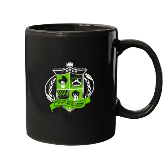 Discover The IT Crowd Crest Essential Mugs