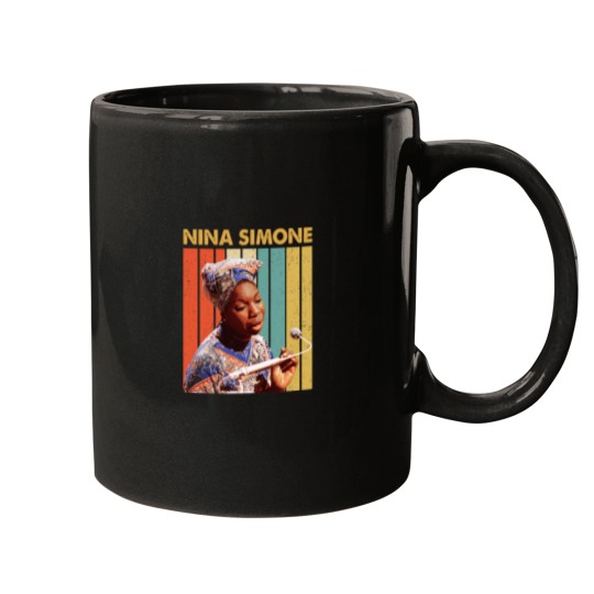 Discover Vintages Nina Black Simone Essential Mugs