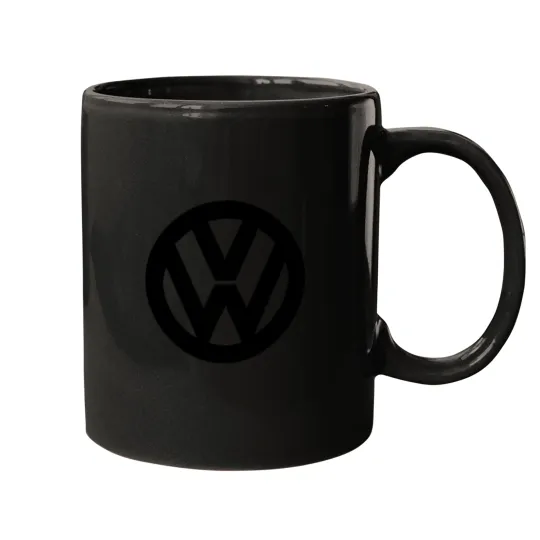 Discover Black Logo Mugs