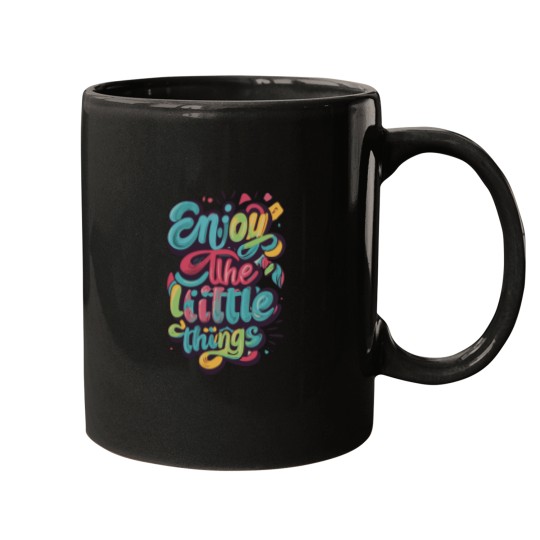 Discover Enyoy the little things Classic Mugs