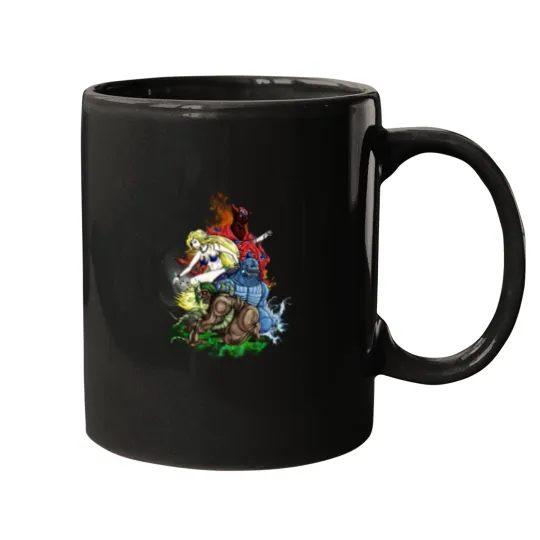 Discover The Four Elemental Lords Mugs