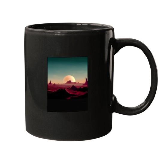 Discover Another World View 1 Mugs