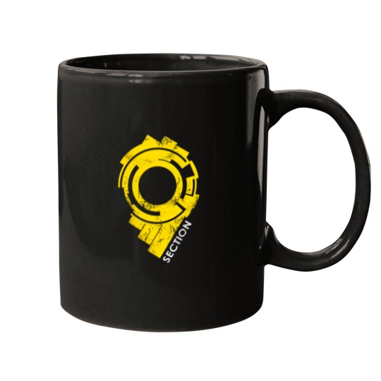 Discover Section 9 Large Logo 1 Mugs