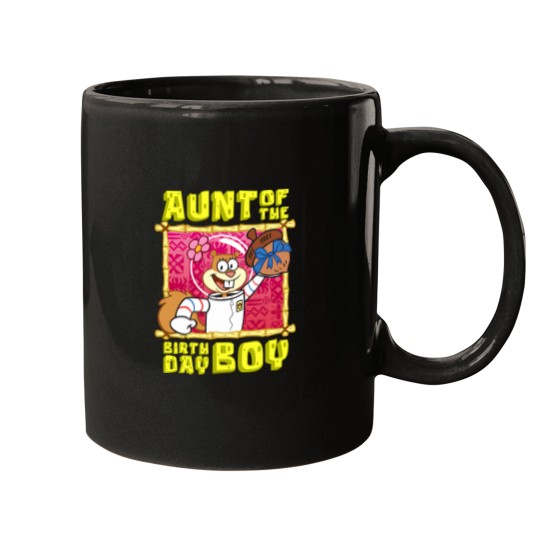 Discover Mademark x SpongeBobss SquarePants SpongeBobss Sandy Cheeks Aunt of the Birthday Boy Aunt Gift TShi Mugs