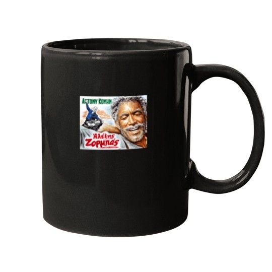 Discover Zorba The Greek Anthony Quinn Alexis Zorbas Movie Poster 1 Mugs